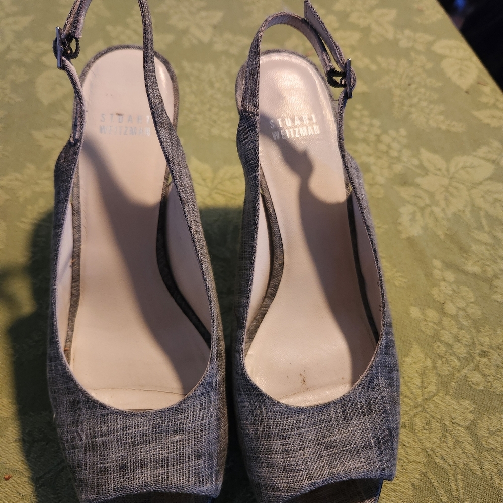 Stuart Weitzman Open Toe Pumps - image 4